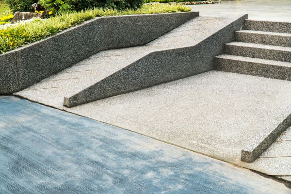 Concrete Ramp Installation in Lenexa