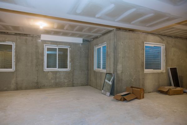 Basement Concrete Installation in Lenexa