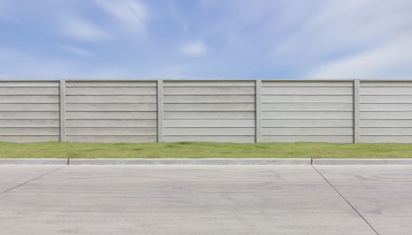 Concrete Fence Installation in Lenexa