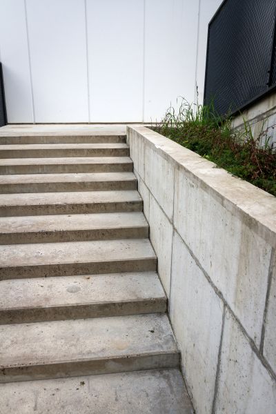 Cement Stair Installation in Lenexa