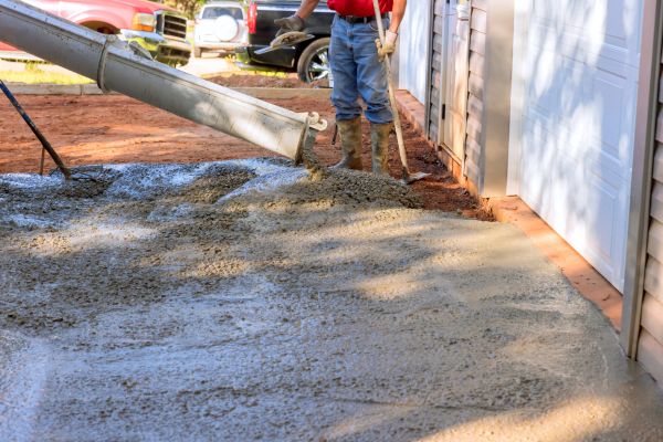 Cement Driveway Pouring in Lenexa