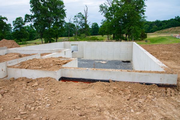 Basement Foundation Pouring in Lenexa
