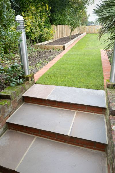 Backyard Steps Installation in Lenexa