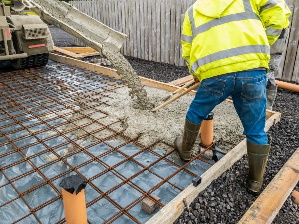 Basement Slab Pouring in Lenexa