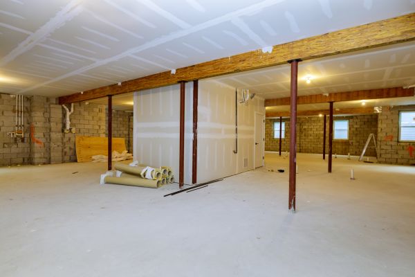 Basement Slab Installation in Lenexa