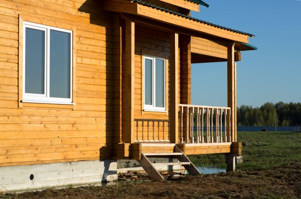 Cabin Footing Construction in Lenexa