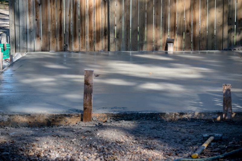 Concrete Parking Installation detail